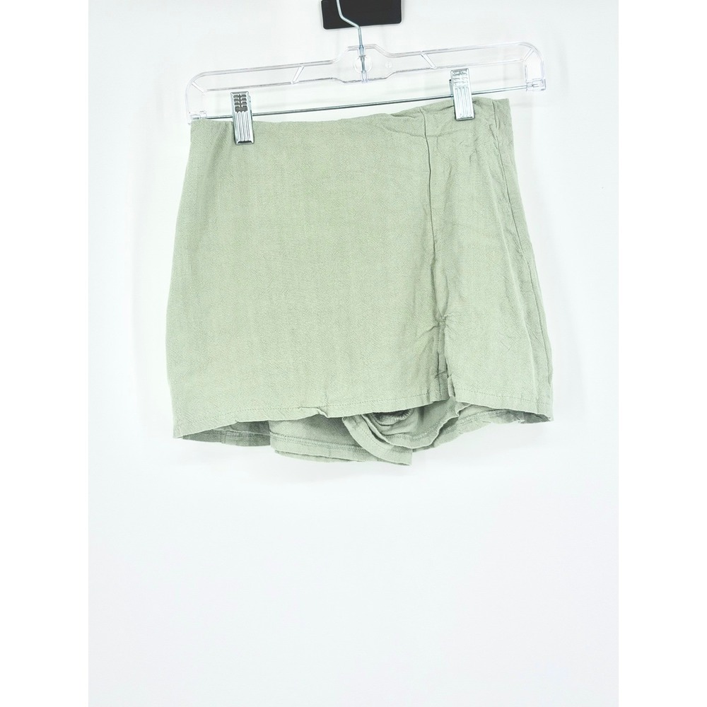 Altar'd State Womens Mini Skort Medium‎ Linen Boho Cottagecore Festival Indie
